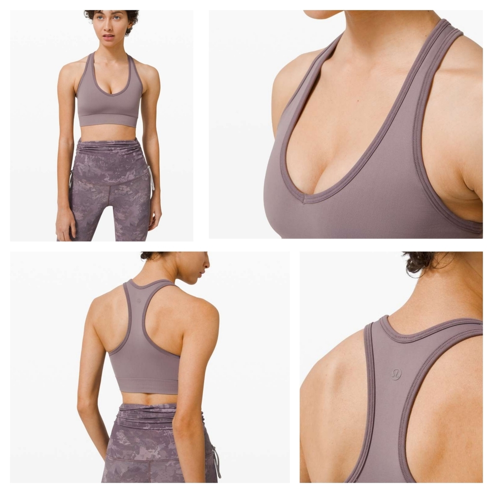 Lululemon Ebb to Street Racerback Bra Lunar Rock